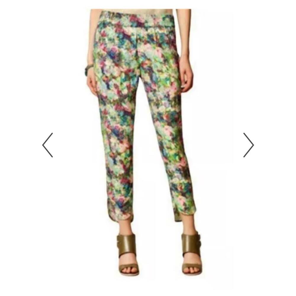 Anthropologie Sam & Levi Floral Capri Pant